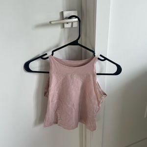 Pink American Apparel tank top